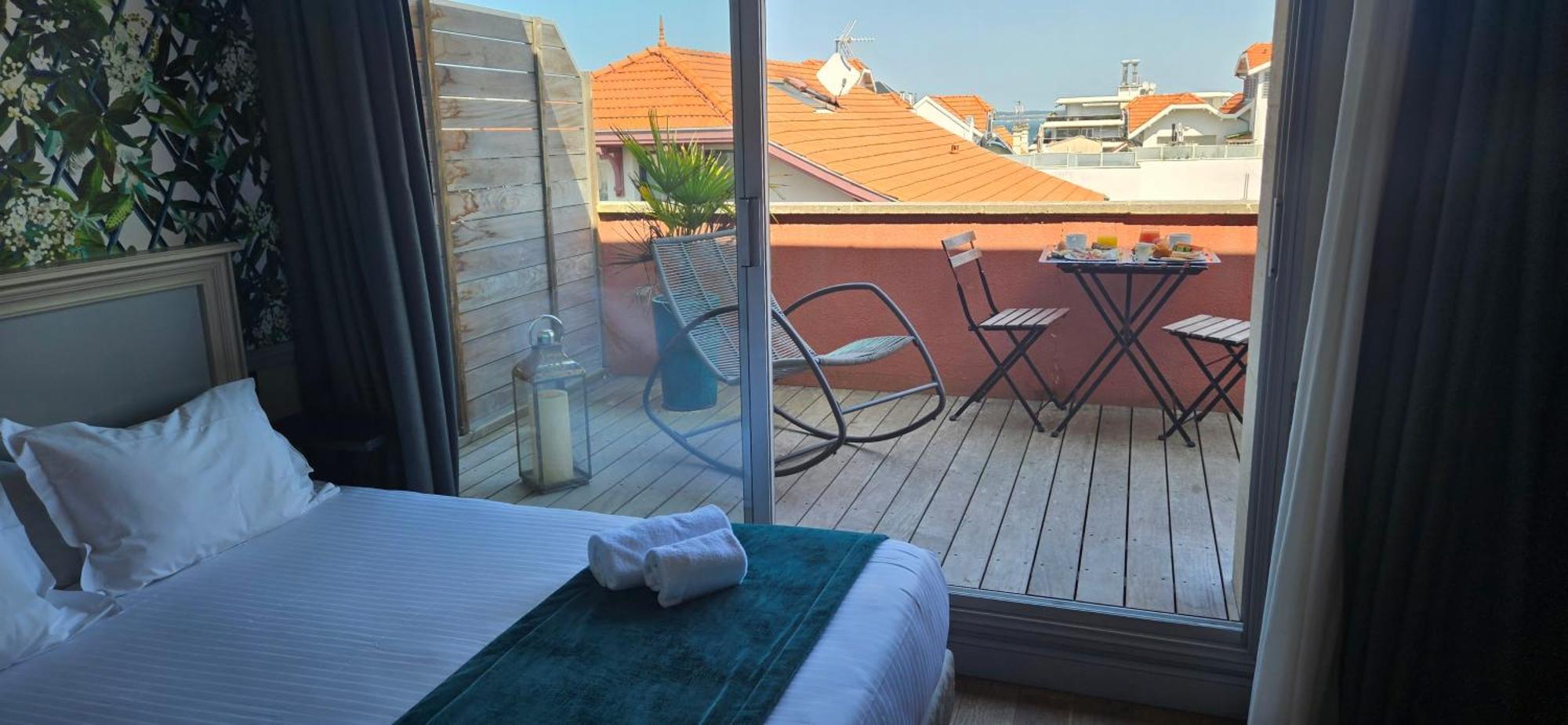 Hôtel Villa-Lamartine Arcachon Esterno foto